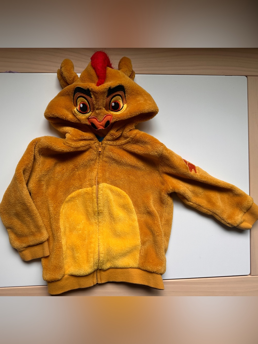 Disney Lion King Simba Lion Guard Kion Hoodie Jacket Halloween Costume 12-18m